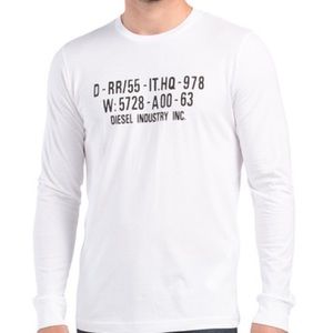 DIESEL T Diego Long Sleeve Tee XL